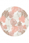 Komar Sienos lipdukai &raquo;selbstklebendes Vlies - Jungle Joy - Gr&ouml;&szlig;e 125 x 125 cm&laquo; ovali ir selbstklebend