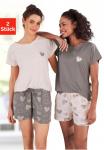 Vivance Dreams Pižama 2vnt. Pack su s&uuml;&szlig;em Herzprint