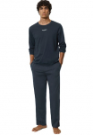 Marc O'Polo Pyjamaoberteil &raquo;Mix & Match Cotton&laquo; su Ilgomis rankovėmis mar&scaron;kinėliai ir Logopr&auml;gung