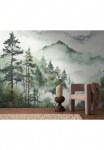 living walls Fototapetas &raquo;THE WALL III Landschaft Tapetai Motivtapete Wald Wald&laquo; matinis glatt tapetai floral dėl miegamojo kambario baldai K&uuml;che Wohnzimmer Landschaft Design