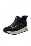 Rieker Sportbačiai &raquo;Ready2GO&laquo; Plateauboots aulinukai High-Top-Sneaker su Vorderrei&szlig;verschluss