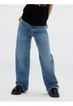 Calvin Klein Jeans Calvin KLEIN Džinsai plačios Džinsai &raquo;HR WIDE LEG AUTHENTIC BLUE DENIM&laquo; dėl Vaiki&scaron;ki iki 16 Jahre su platus kle&scaron;nė