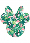 Komar Tapetai &raquo;Vlies selbstklebend - Minnie Head Tropical - Gr&ouml;&szlig;e 125 x 125 cm&laquo; ra&scaron;tuotas glatt vaikų kambario baldų komplektas