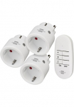 Brennenstuhl Bevielis lizdas &raquo;Comfort-Line&laquo; 3vnt. Funkschalt-Set