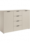 HBZ Pailga indauja &raquo;Linz komoda BxHxT 135x90x40cm&laquo; 1 Stk. dalys plotis 135cmLip-Griff Melaminbeschichtung