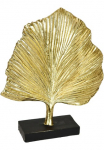 I.GE.A. Dekoratyvinė figurėlė &raquo;Ginkgo Blatt Statue&laquo; Ornamente Skulptūra dekoracija Figūrėlė Geschenkidee gold