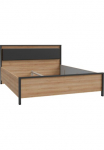 FORTE Bettgestell &raquo;High Sijonas Belastbar iki 240 KG&laquo; Liegefl&auml;che 160 cm x 200 cm Galvūgalis su Ap&scaron;vietimas