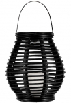 Pauleen LED žibintas &raquo;Sunshine Glow 2x Solarlaterne Schwarz/Braun Kunststoff&laquo; 2 Stk. Warmwei&szlig; Solar 2-iejų vienetų rinkinys