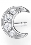 THOMAS SABO Auskaras &raquo;Mond pav&eacute; gold Mond pav&eacute; silber&laquo; su Zirkonia (synth.)