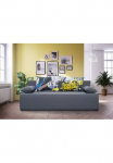 exxpo - sofa fashion Trivietė sofa &raquo;Tabou garsas Scream Sofa su miegojimo mechanizmu plotis 193cm&laquo; su miegojimo funkcija ir Dėžutė patalynei ir loser Zier- ir Dekoratyvinės pagalvėlės