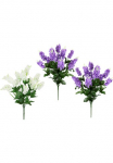 I.GE.A. Dirbtinė gėlė &raquo;Fliederbusch&laquo; 3vnt. rinkinys Hochzeitsdeko Dekoblume Fr&uuml;hling Glyzinien Wisteria Blauregen