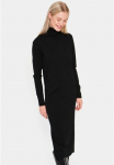 Saint Tropez Megzta suknelė &raquo;MilaSZ Roll Neck Long suknelė Viskosemischung Casual forma