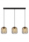 GLOBO LIGHTING &Scaron;viestuvas &raquo;DICHTI&laquo; E27 1 Stk. H&auml;ngelampe/Pendelleuchte/Esszimmer/Wohnzimmer/Esstisch