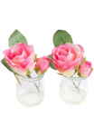 Botanic-Haus Dirbtinė gėlė &raquo;Rose im Glas&laquo;