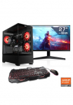 CSL Gaming-PC-Komplettsystem &raquo;AeroVision V24438&laquo; 27 &Prime; AMD Ryzen 7 16 GB RAM 500 GB SSD