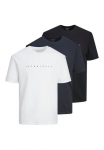 Jack & Jones Junior Mar&scaron;kinėliai &raquo;JJESTAR JJ Mar&scaron;kinėliai SS NOOS 3PK MP JNR&laquo; Rinkinys 3 Stk.