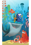 Komar Tapetai &raquo;Digitaldruck Vlies - Finding Dory Aquarell - Gr&ouml;&szlig;e 150 x 250 cm&laquo; ra&scaron;tuotas glatt vaikų kambario baldų komplektas