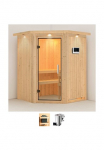 Karibu Pirtis &raquo;Nanna&laquo; rinkinys Ofen 36 kW Bio-Ofen externe Strg. easy