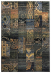 THEKO Kilimas &raquo;Gabiro 5504&laquo; rechteckig 10 mm auk&scaron;tis Melange-Effekt Patchwork Design auch kaip Kiliminis takelis Wohnzimmer