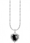 THOMAS SABO Grandinėlė su pakabukas &raquo;Heart Romance&laquo; su Zirkonia (synth.) Saphir (synth.)