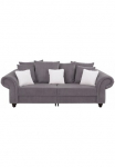 Home affaire Didelė sofa &raquo;King Henry Mega sofa viel Platz plotis 242cm Federkern&laquo; in legerer Polsterung ir vielen losen pagalvė