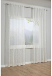 GARDINIA Užuolaida &raquo;Schal su Gardinenband Dolly-Voile su Rankenstickerei&laquo; verdeckte Schlaufen 1 Stk. dalys Stoff Dolly-Voile su Rankenstickerei
