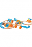 Hape Spielzeug-Eisenbahn &raquo;Zugset - Mars-Erkundung&laquo; su lemputė ir garsas