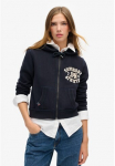 Superdry Megztinis su gobtuvu &raquo;ATHLETIC RELAXED CROP ZIPHOOD&laquo;