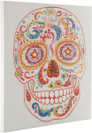 Kayoom Aliejinis paveikslas &raquo;Totenkopf&laquo; Abstrakt | Menschen 90cm x 90cm