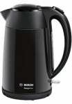 BOSCH Virdulys &raquo;DesignLine TWK3P423 Ausgie&szlig;en be Spritzer Tassenanzeige&laquo; 17 l 2400 W &Uuml;berhitzungsschutz juoda spalva