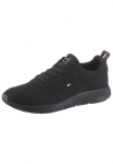 Tommy Hilfiger Sportbačiai &raquo;CORPORATE KNIT RIB RUNNER&laquo; Sportinio stiliaus batai pusbačiai Suvarstomi batai su &scaron;oninis Logoflagge