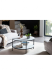 SalesFever Kavos staliukas &raquo;Caorle Coffeetable im minimalistischen Stil&laquo; Eleganz trifft Stil: Tischplatten in Marmoroptik