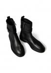 Calvin Klein Aulinukai &raquo;ANKLE batai W/ METAL LOGO&laquo; batai Klassik-Stiefelette Blockabsatz su Anziehlasche
