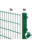 GARDEN 'N' MORE Tvora &raquo;Excellent&laquo; 5 Elemente dėl 10 m LxH: 200 x 83 cm su 6 Turėklo stulpas