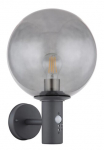 GLOBO LIGHTING LED Sieninis &scaron;viestuvas &raquo;HEDWIG&laquo; E27 1 Stk. Warmwei&szlig; sieninė lempa su judesio jutiklis Sensor automatisches Einschalten