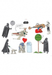 Komar Sienos lipdukai &raquo;Star Wars Treatment - Gr&ouml;&szlig;e 100 x 70 cm&laquo; selbstklebend Sienų lipdukai vaikų kambario baldų komplektas