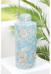 GILDE Vaza &raquo;Deckelvase "Fayencen" H.44 cm&laquo;