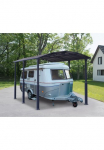 Palram - Canopia Stoginė automobiliui &raquo;Alpine&laquo; Aliumininis 319 cm Anthrazit wartungsfrei