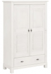 OTTO home Skalbinių spinta &raquo;Rauna&laquo; B/H/T ca. 96/155/38 cm i&scaron; massiver Kiefer FSC&reg; 2-iejų durų 96cm plotis