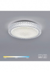 JUST LIGHT Lubinis &scaron;viestuvas &raquo;FRIDA&laquo; LED-Board 1 Stk. Neutralwei&szlig; | Tageslichtwei&szlig; | warmwei&szlig; - kaltwei&szlig; LED CCT-tunable white Serienschalter Memory nach Trennung vom Netz