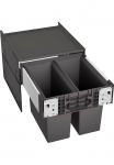 Blanco Atliekų skirstymo sistema &raquo;Select II 45/2&laquo; 2 Vonios indelis plastikas Stahlblech 450 mm Untermass