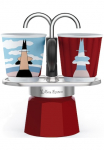 BIALETTI Espresso kavos aparatas &raquo;Mini Express Magritte&laquo; 009 l Kavinukas (1 Espresso kavos aparatas + 2 Espressobecher 90 ml)