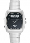 adidas Originals Chronografas- laikrodis &raquo;RETRO WAVE THREE&laquo; laikrodis laikrodis Vyri&scaron;kas laikrodis DamenuhrEdelstahlarmbandStoppfunktiondigital