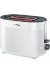 BOSCH Skrudintuvas &raquo;MyMoment TAT2M121&laquo; 2 skeltukas dėl 2 Scheiben 950 W integrierter Br&ouml;tchenaufsatz Auftaufunktion Brotzentrierung AutoOff