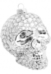 Krebs Glas Lauscha Krebs I&scaron; stiklo Lauscha Eglutės žaisliukai &raquo;Glasornament Totenkopf su Strass&laquo; Eglutės žaisliukai i&scaron; I&scaron; stiklo mundgeblasen handgefertigt figurėlė