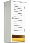 Saphir Pakabinama spintelė &raquo;Quickset 928 Wand-Badschrank 1 durys 1 lentyna 1 Nische&laquo; Badezimmer-H&auml;ngeschrank 32 cm plotis Wei&szlig; Landhaus-Stil