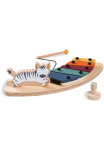 Hauck Spielzeug-Musikinstrument &raquo;Play Music Zebra dėl Spielbrett Play Tray&laquo; FSC&reg; - sch&uuml;tzt Wald