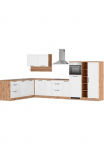 KOCHSTATION Virtuvinis komplektas &raquo;KS-Lana&laquo; Stellbreite 240/380 cm patogi su įmontuota buitinė technika