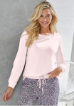 Vivance Dreams Pyjamaoberteil 1-teilig su Rippb&uuml;ndchen