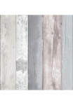 vtwonen Tapetai &raquo;Holzbohlen&laquo; mediena glatt Grau - 10m x 52cm